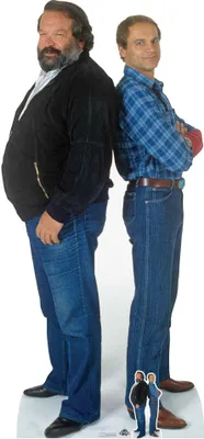 Produktbild von Pappfigur Bud Spencer und Terence Hill, Schauspieler - Höhe 196 cm