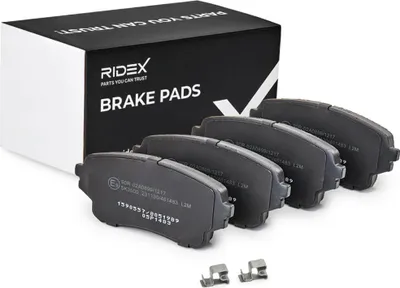 Produktbild von RIDEX 402B0955 Bremsbeläge Satz Vorne für SUZUKI Grand Vitara I SUV (FT, HT)