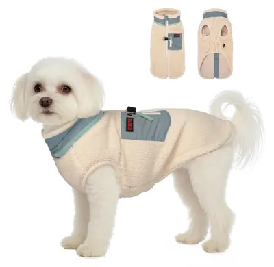 Produktbild von Winterjacke für kleine Hunde – winddicht mit Fleece-Futter