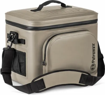 Produktbild von Petromax Kühltasche 22 Liter Sandfarben für Camping, Angeln und Picknick / Stromunabhängig