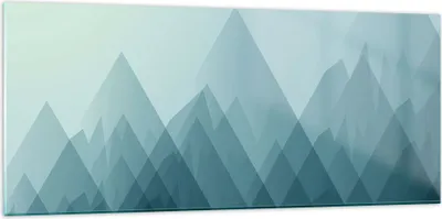 Produktbild von Bilder auf glas - Abstraktion modern - 120x50cm - Glasbilder - Wandbilder - Kunstdruck - zum Aufhängen bereit - Wanddekoration aus Glas - Glas Bilder - Wandbild auf Glas - Einteilig - GAB120x50-4007