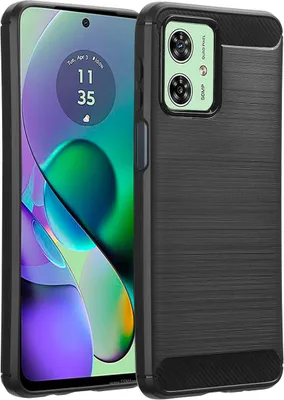 Obrázek produktu pro imoshion Kartáčovaný zadní kryt Motorola Moto G54 - černý