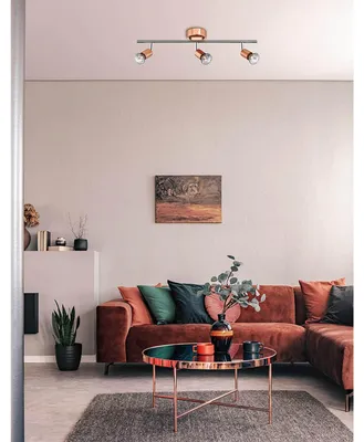 Obrázek produktu pro Nova Luce BASE stropní svítidlo GU10 trojité bílé 49x8x10,9cm stmívatelné 661003