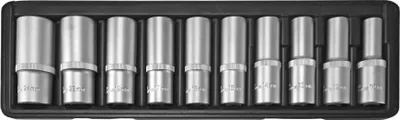 Produktbild von SW-Stahl Steckschlüsselsatz 05630L 332mm 110mm 47mm Chrom-Vanadium-Stahl 1,648 1.81kg 86g
