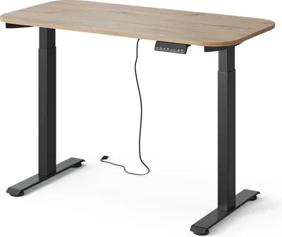 Obrázok produktu pre Stôl Vicco Elevate Čierna/Remeselná 120 x 60 cm 2 motory, Model 58665