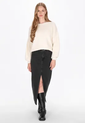 Image de Pull pour femmes SAPORTA - couleur crème, taille M/L