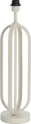 Produktbild von Light & Living - Lampenfüß Aster - Weiß - Ø16cm