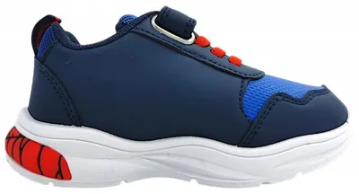 Imagen del producto de Botines para niño Leomil Spiderman, zapatos para niño, zapatos deportivos azules, para uso diario