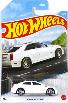 Produktbild von Mattel HFW37; HDH16 - Hot Wheels Themed Auto Luxury Cadillac Cts-V
