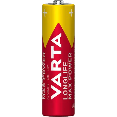 Productafbeelding van Varta Longlife Max Power AlkaliBatterie LR6/AA Mignon 1,5 V (4er Blister)