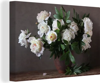 Produktbild von OneMillionCanvasses® - Leinwandbilder - 150x100 cm, Blumen - Stilleben, Wandbilder Kunstdruck Wanddekoration