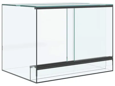 Produktbild von Terrarium mit Stauraum, transparent, 40 x 30 x 30 cm, für Reptilien