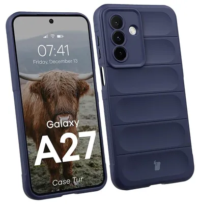 Produktbild von Robuste Handyhülle für Galaxy A27 5G, Bizon Case Tur, Dunkelblau