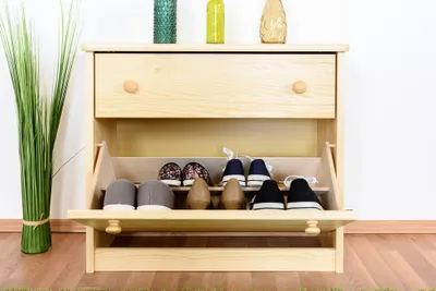 Produktbild von Schuhschrank Holz massiv