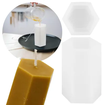Produktbild von Silikonform für Würfelkerzen, DIY Gießform 5,7 × 5,2 × 8,8 cm