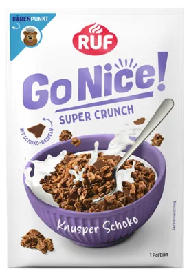 Produktbild von RUF GoNice Knusper Schoko (50g Packung)