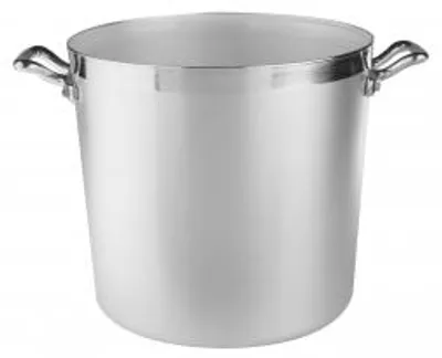 Imagen del producto de Olla Agnelli de aluminio, modelo Basic PCMX0424, olla para cocinar, aluminio, diámetro de 24 cm