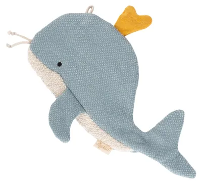 Productafbeelding van SIGIKID Knisperdoek Wal, knisperdoeken, blauw, one size, blauw