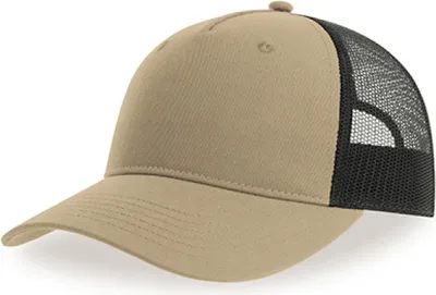 Produktbild von Atlantis ZIOC | Zion Cap Truckerkappe Recyceltes Mesh-Material - Farbe: Khaki/Black - Größe: One Size