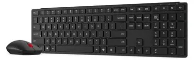 Produktbild von Lenovo 4X31S04841, Volle Größe (100%), Kabellos, RF Wireless + Bluetooth, Schwarz, Maus enthalten