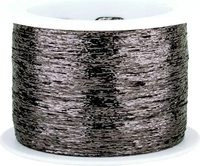 Produktbild von Woolly Hugs Glitzer,25 g/1000m, Beilaufgarn z. Mitstricken, (305 graphit)