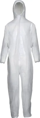 Obrázok produktu pre Jednorazová kombinéza veľkosti XXL biela PSA I ASATEX