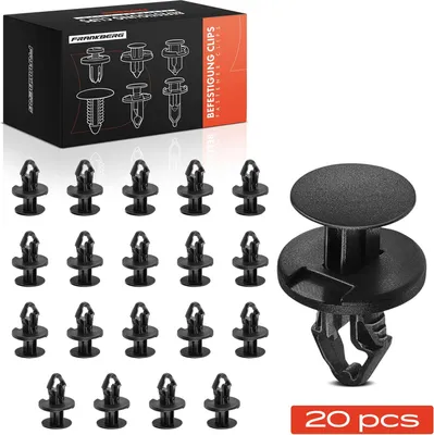 Imagen del producto de Clips de fijación para el chasis inferior, cantidad: 20. Compatibles con Tesla Model 3, Model S y Model X