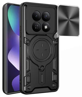 Produktbild von Techsuit - CamGuard Pro Hülle für Xiaomi Redmi Note 15 5G / Note 15 4G / Poco M8 5G - schwarz