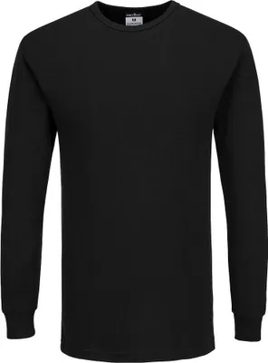 Productafbeelding van Thermisch shirt met lange mouwen - Maat 5XL - Zwart - Portwest