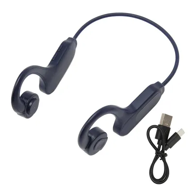 Obrázok produktu pre Slúchadlá s vedením kostí, slúchadlá s vedením kostí, slúchadlá Bluetooth s vedením kostí, bezdrôtové slúchadlá s vedením kostí, športové slúchadlá Bluetooth, bezdrôtové slúchadlá