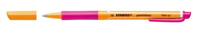 Zdjęcie produktu dla Rollerball - STABILO pointVisco - pojedynczy długopis - różowy