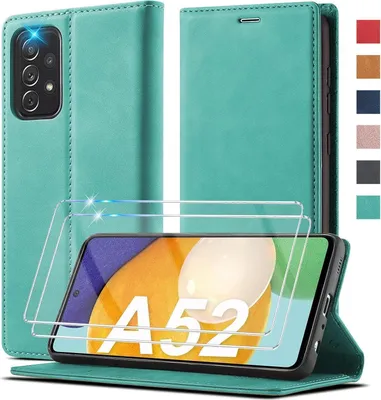 Produktbild von Handyhülle Samsung Galaxy A52s 5G Schutzhülle Wallet Case Schwarz