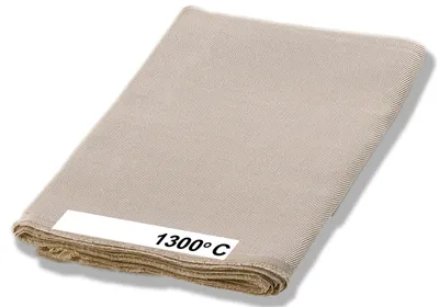 Image de Couverture de soudage Matériau Tissu de silicate 900x2000 mm, jusqu'à 1.300° C