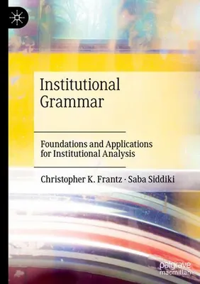 Obrázek produktu pro Institutional Grammar
