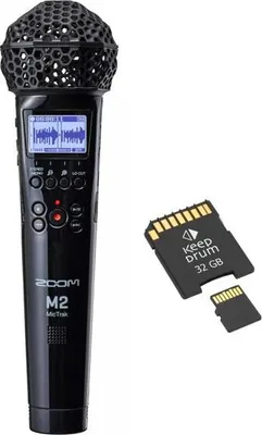 Immagine prodotto di Registratore audio a 2 canali Zoom M2 MicTrak con scheda SD