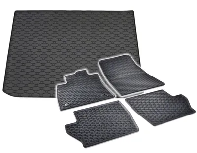Produktbild von Gummi Fußmatten + Kofferraumwanne Set für Ford Puma, Bj. 2020-