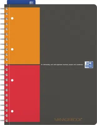 Obrázok produktu pre Oxford 400010756 International Collegeblock "MANAGERBOOK" DIN A4+