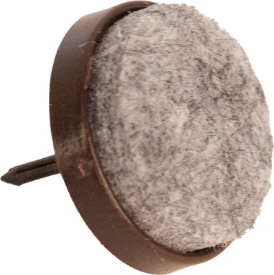 Produktbild von TrendLine Filzgleiter Ø 24 mm braun 24-Stück
