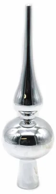 Immagine prodotto di Topper per albero di Natale 20cm Topper per albero di Natale Topper per albero di Natale, colore:argento