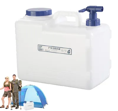 Imagen del producto de Depósitos de agua herméticos de 10 o 15 litros, con grifo de desagüe