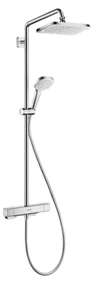 Douchesysteem met thermostaat, Regendouche Ø 280 mm, Chrom
