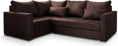 Produktbild von Masseno Ecksofa LIRENO L-S mit Schlaffunktion L-Form, Sofa mit Bettkasten, Wohnzimmersofa, Couch, Soffa, Bettsofa, Couchgarnitur- Braun, KRONOS 06