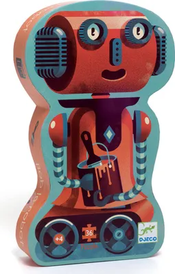 Image de Puzzle Bob le robot, Djeco