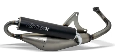 Produktbild von Tecnigas Auspuff Q-TRE mit Zulassung, lackiert kompatibel mit Piaggio / Gilera