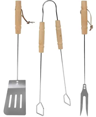 Produktbild von Grillwerkzeug - 3-teilig - Zange - Gabel - Spachtel