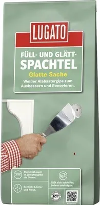 Produktbild von Lugato Füllspachtel/Glättspachtel Glatte Sache weiß 5 kg