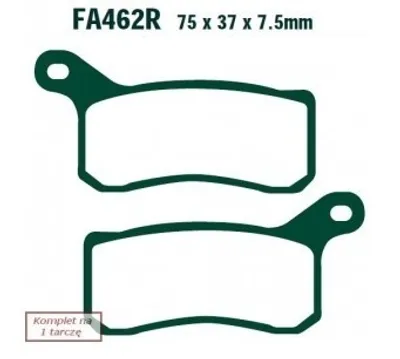 Immagine prodotto di FA462R Pastiglie freno EBC Goldstuff