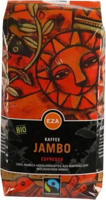 Produktbild von Jambo Espresso Bohnen 1kg von EZA