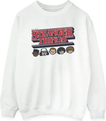 Produktbild von Netflix - "Stranger Things" Sweatshirt für Damen BI35938 (XL) (Weiß)
