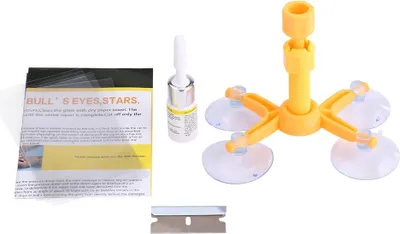 Imagen del producto de Kit de reparación de parabrisas: vidrio de alta calidad, resistente, para automóviles y vehículos